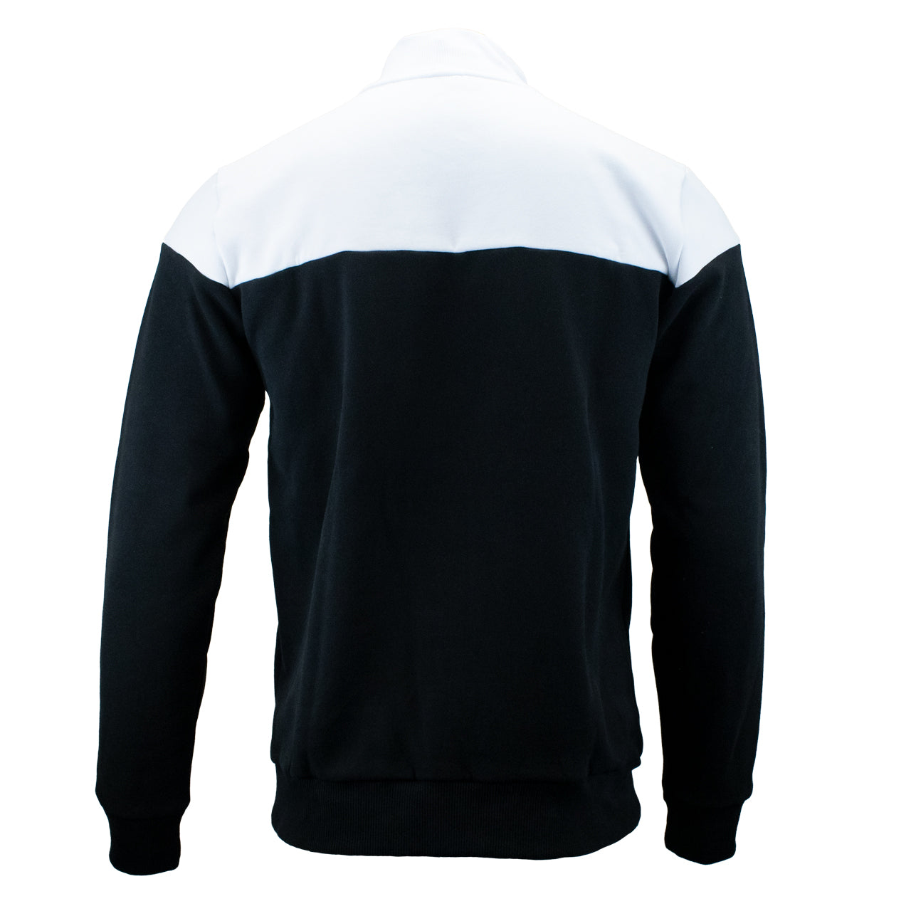 Half-Zip Sweatshirt schwarz/weiss BS