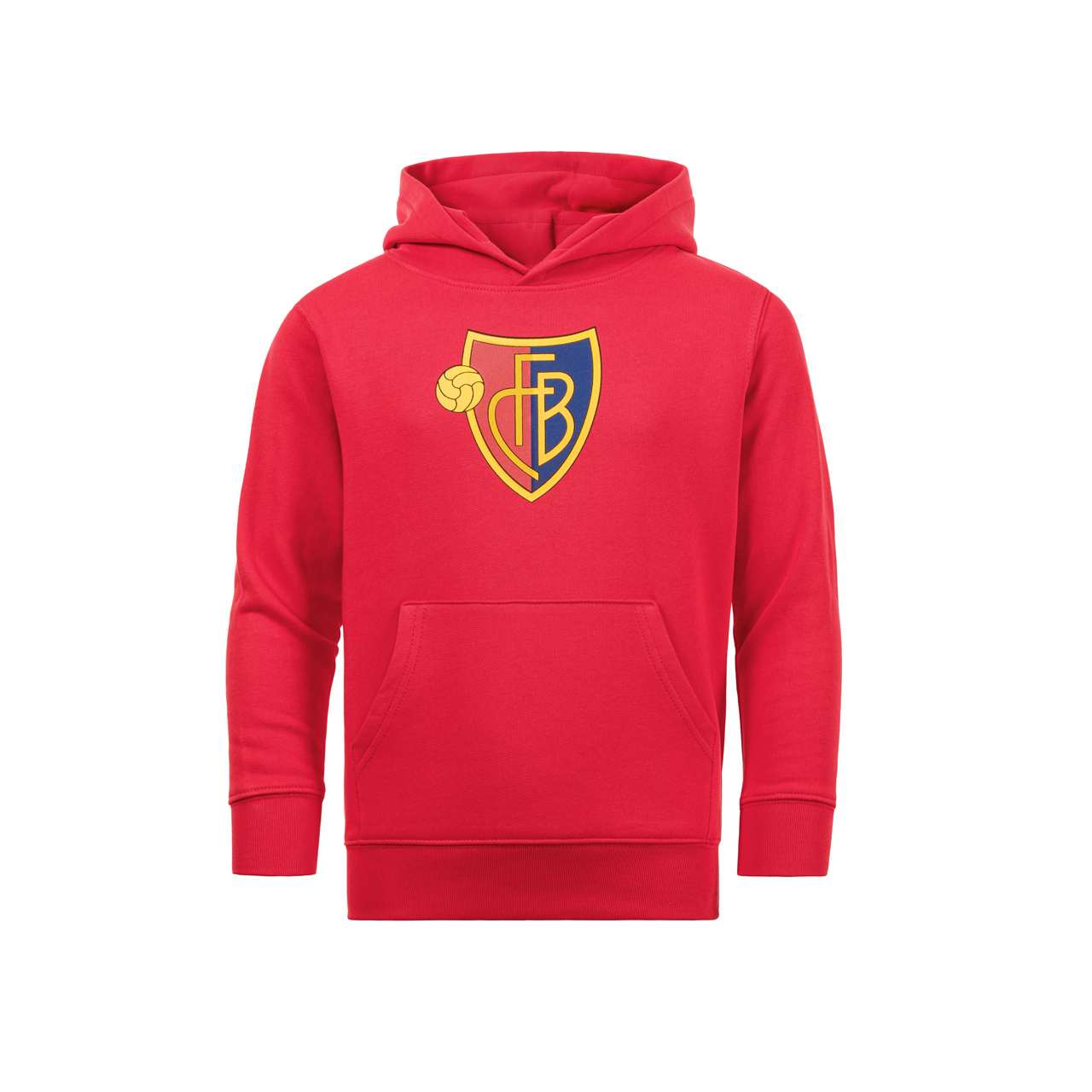 Hoodie Kids rot Wappen