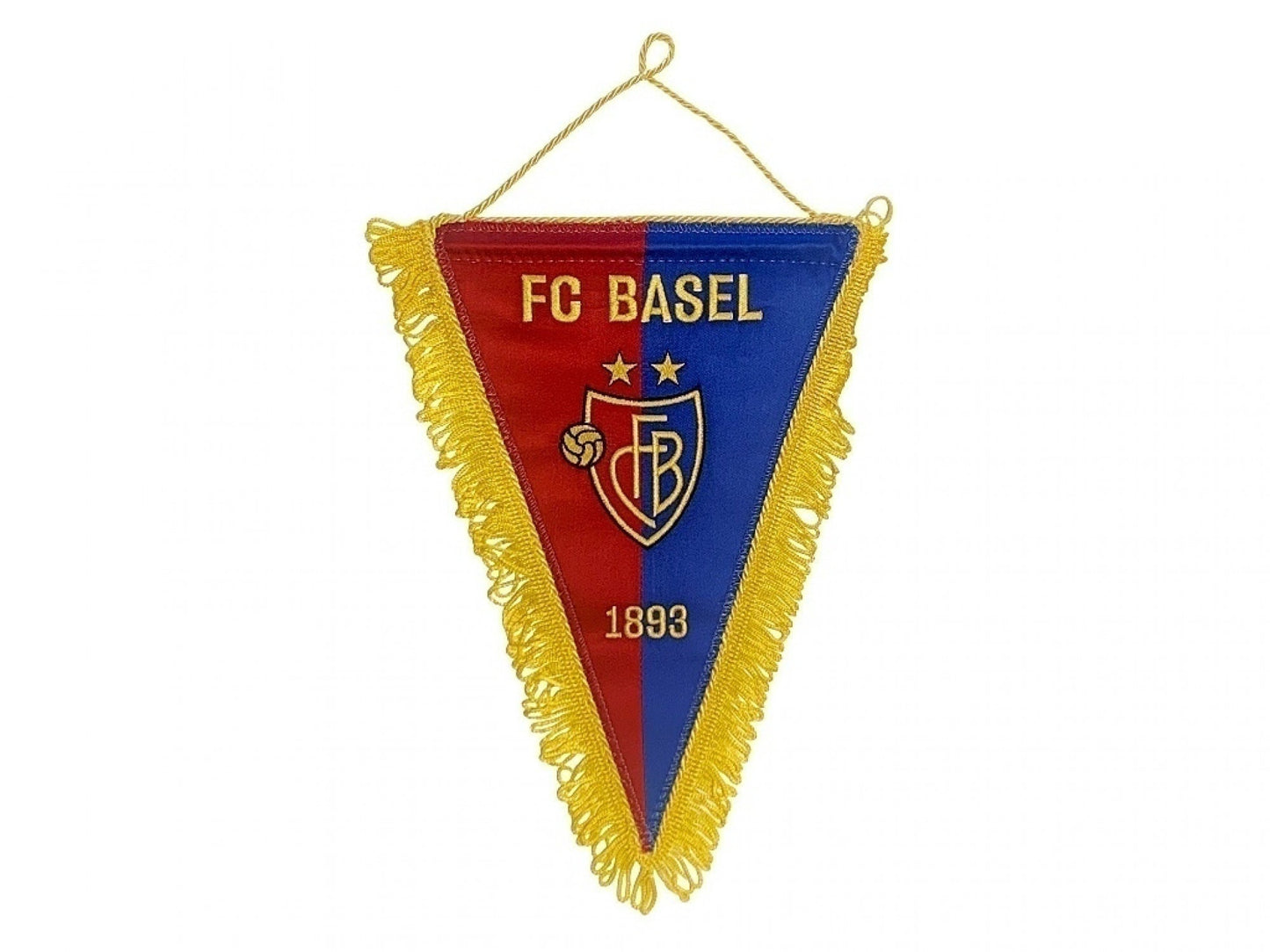 Wimpel gross bestickt