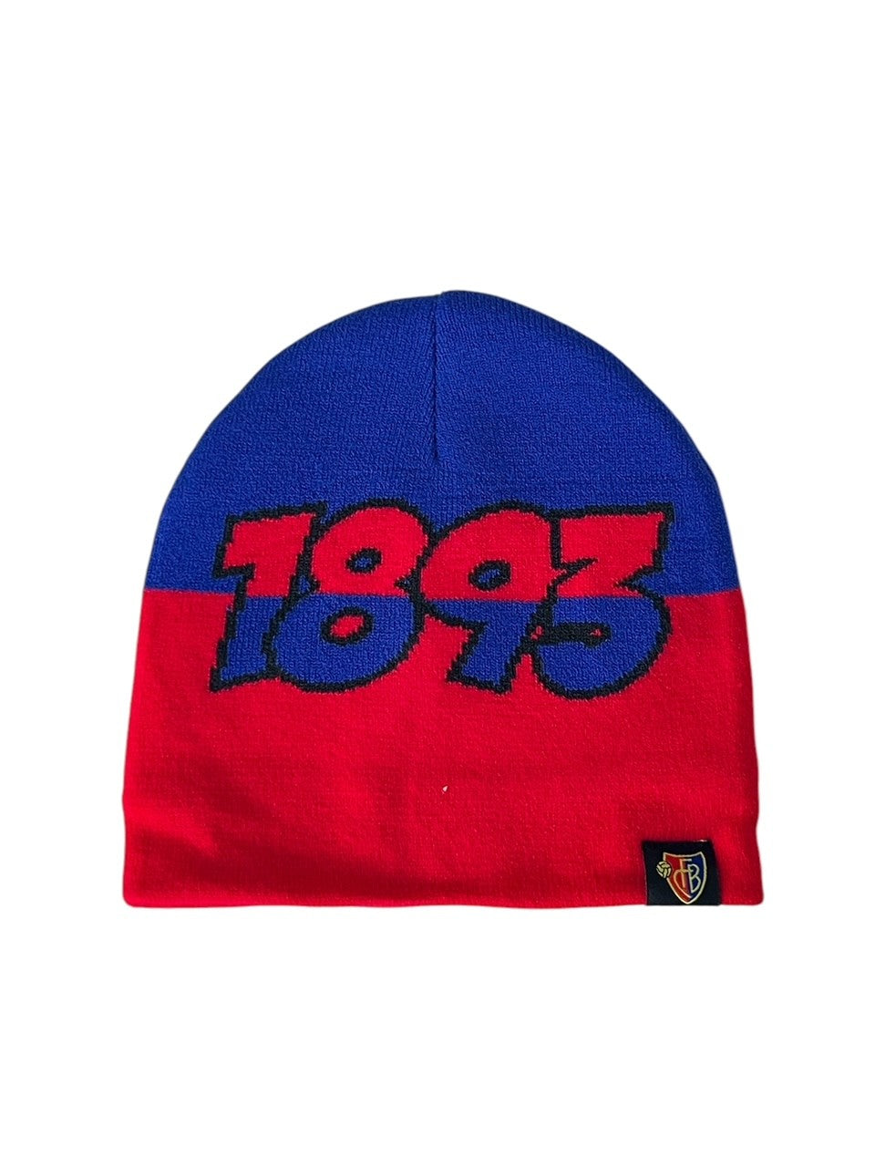 Kinderbeanie rotblau 1893