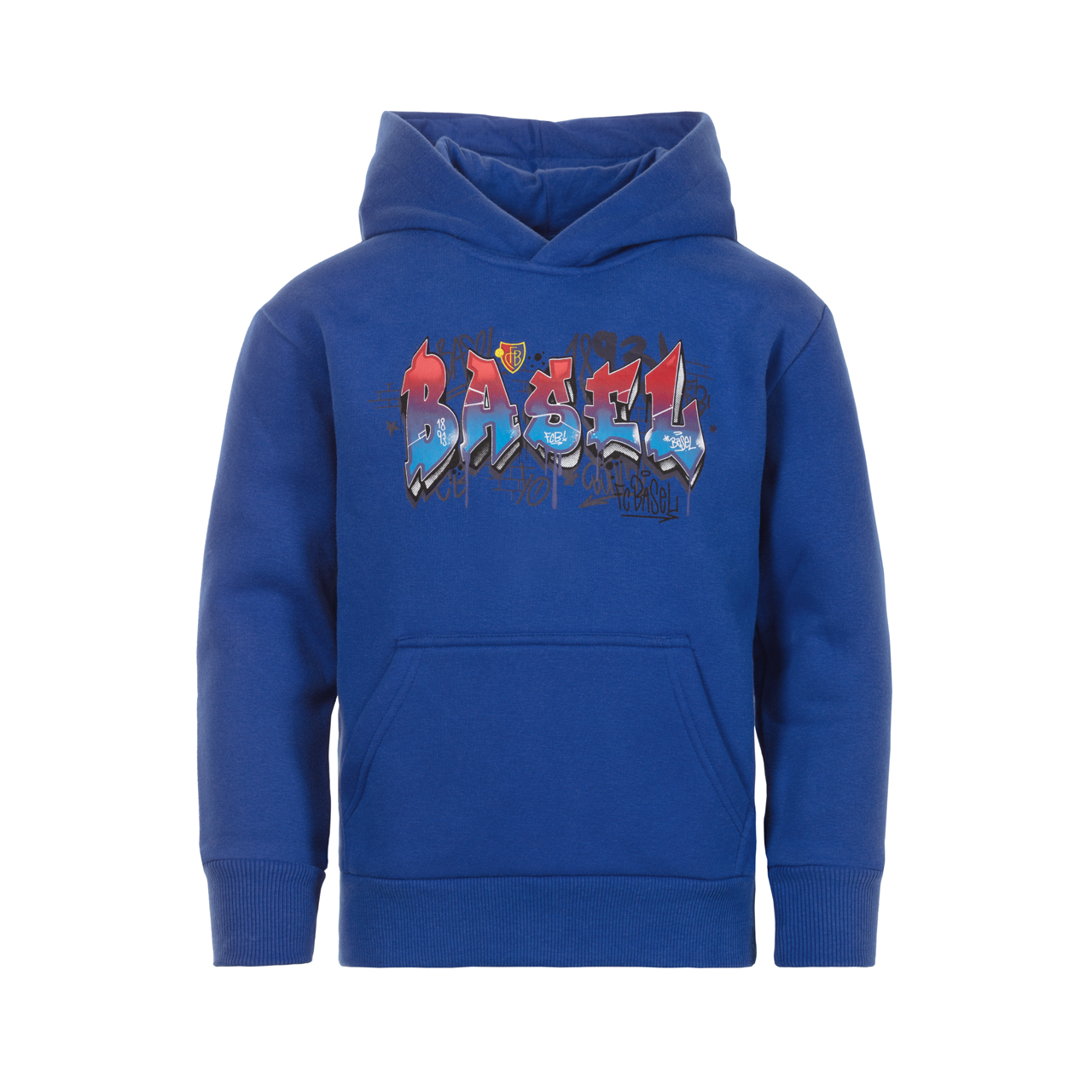 Hoodie Kids blau Graffiti