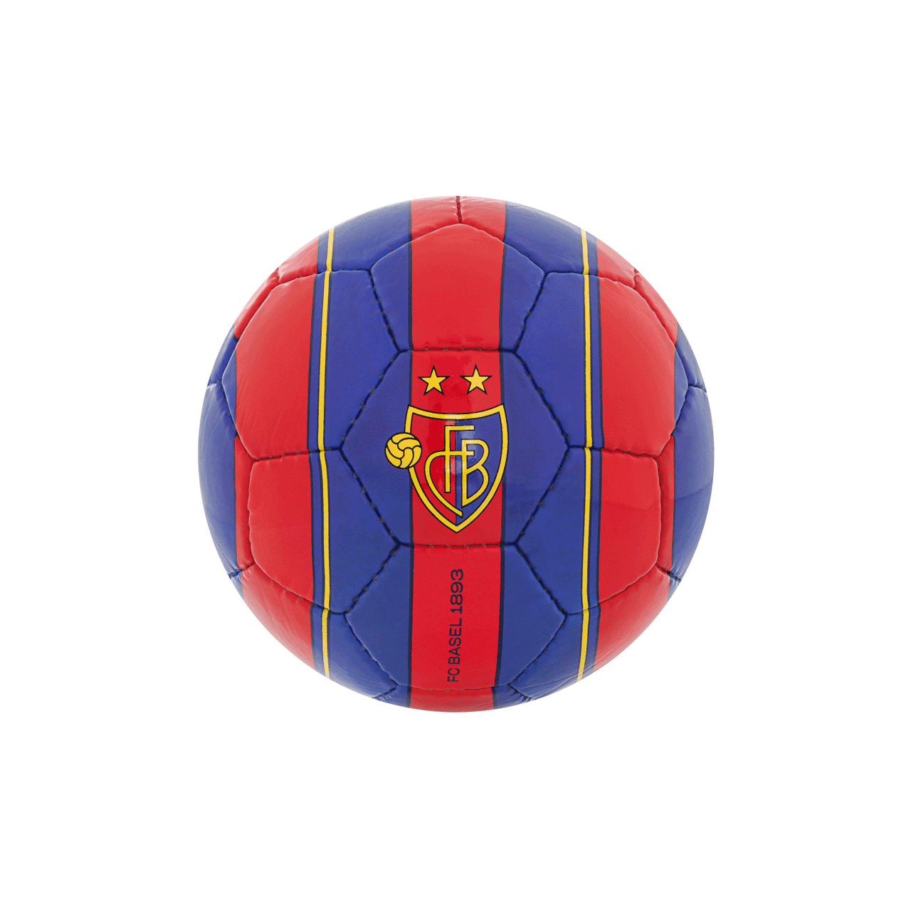 Miniball rotblau gestreift