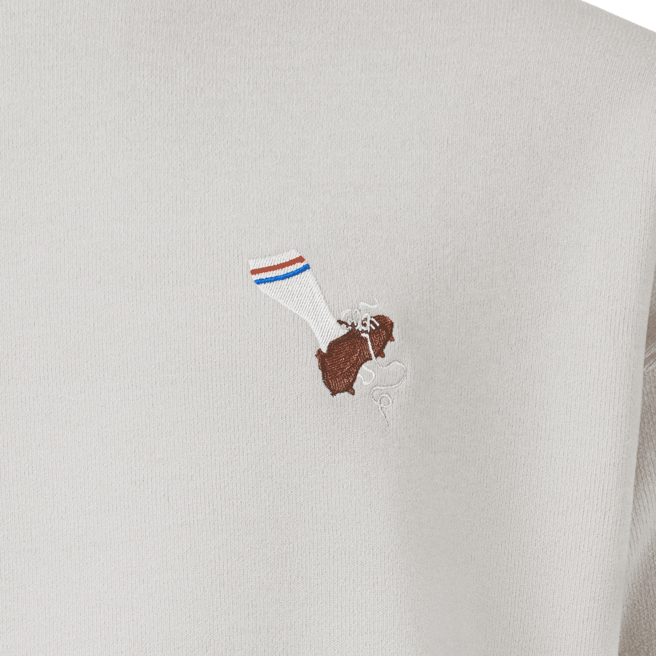 sweater-light-grey-stick-hoodies-&-sweatshirts