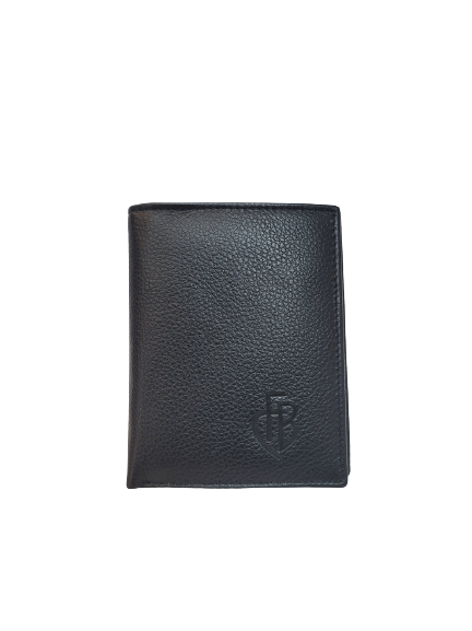 Portemonnaie Leder schwarz