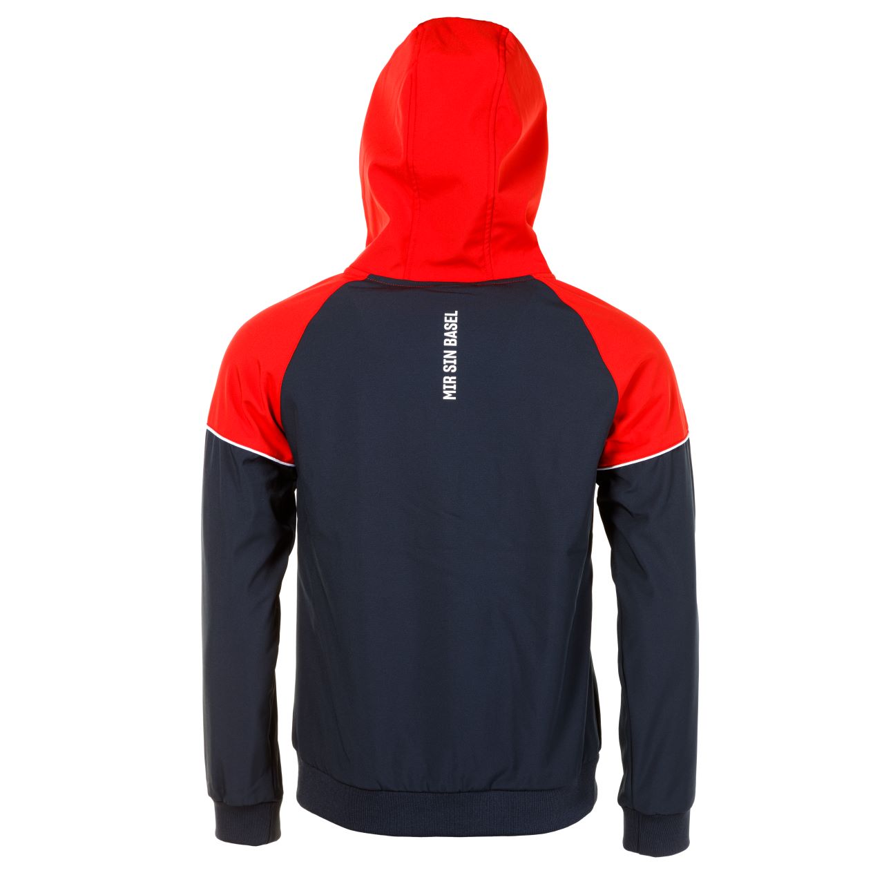 Softshelljacke rotblau