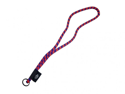 Lanyard rund rotblau