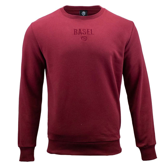 Sweatshirt rostrot "Basel"