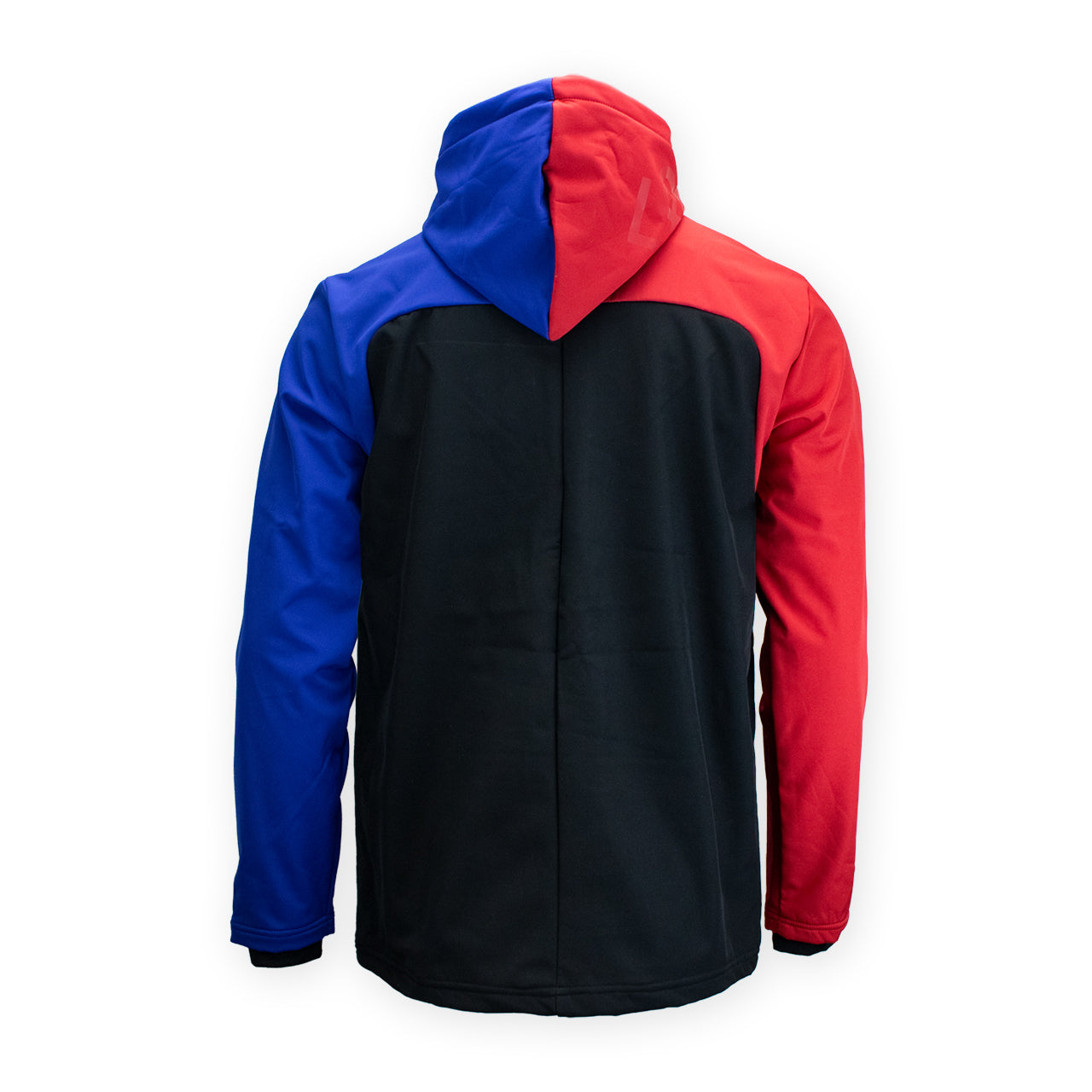 Softshelljacke rotblau/schwarz