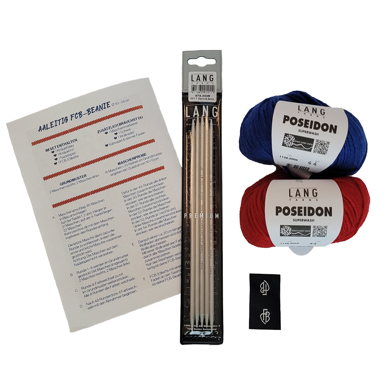 Strickset - FCB Beanie