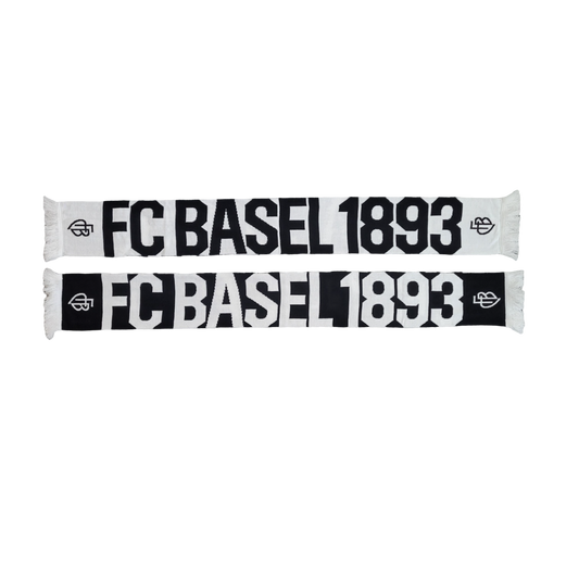 Jacquardschal Mono schwarz/weiss