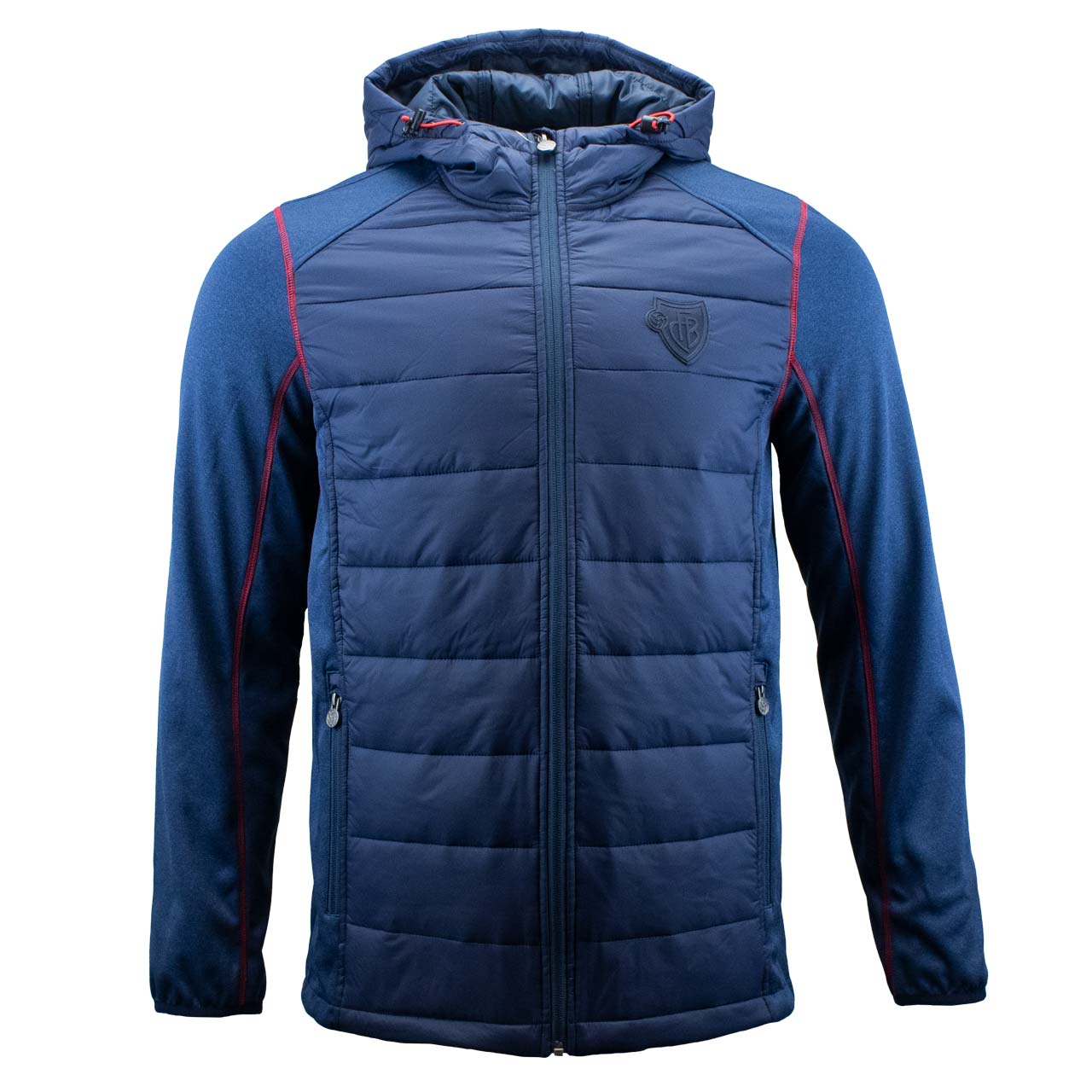 Hybridjacke navy