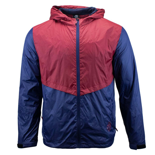 Windbreaker rotblau