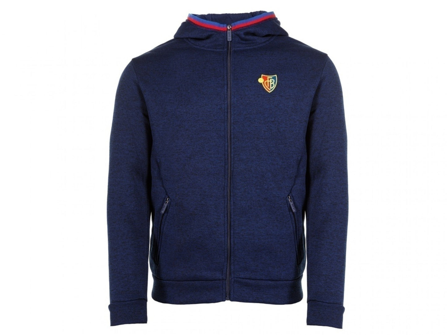 Strickfleece-Jacke navy