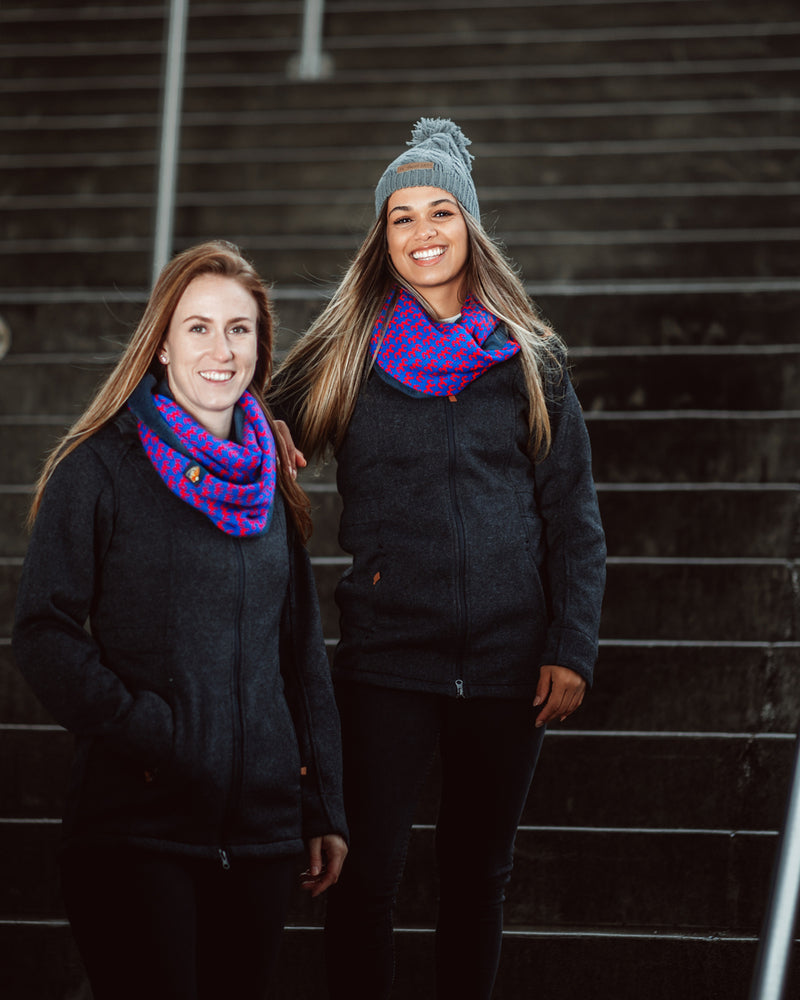 Schlauchschal mit Teddy Fleece