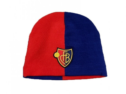 Kinderbeanie rotblau