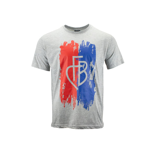 T-Shirt Kids grau Pinsel