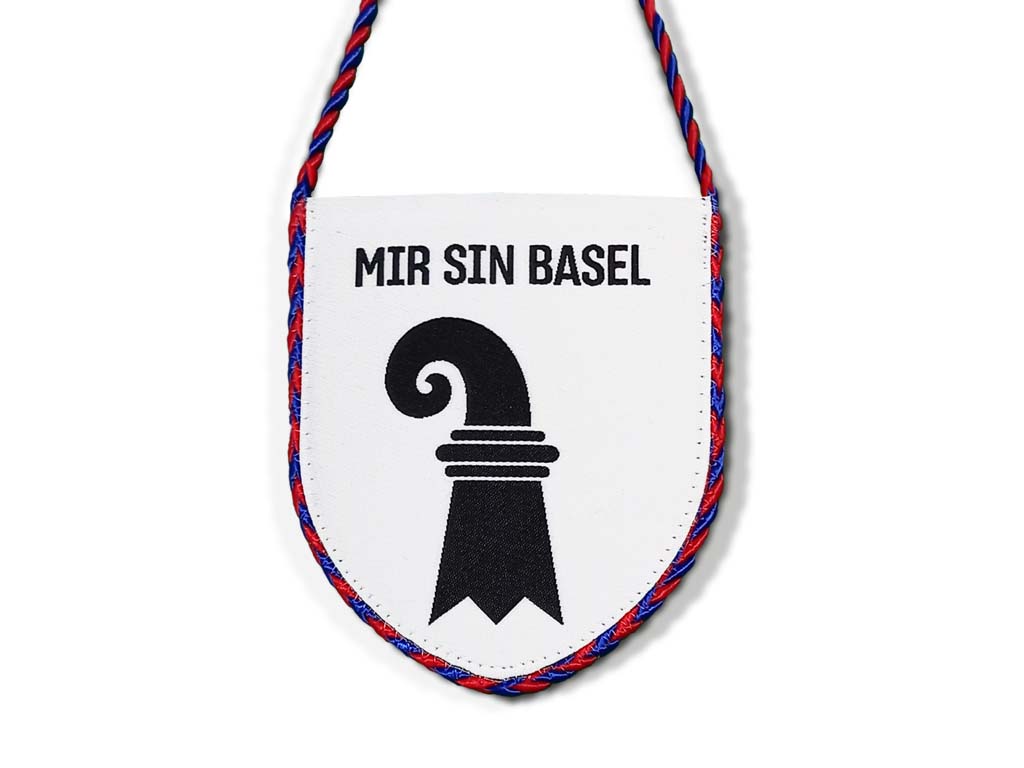 Autowimpel "Mir sin Basel"