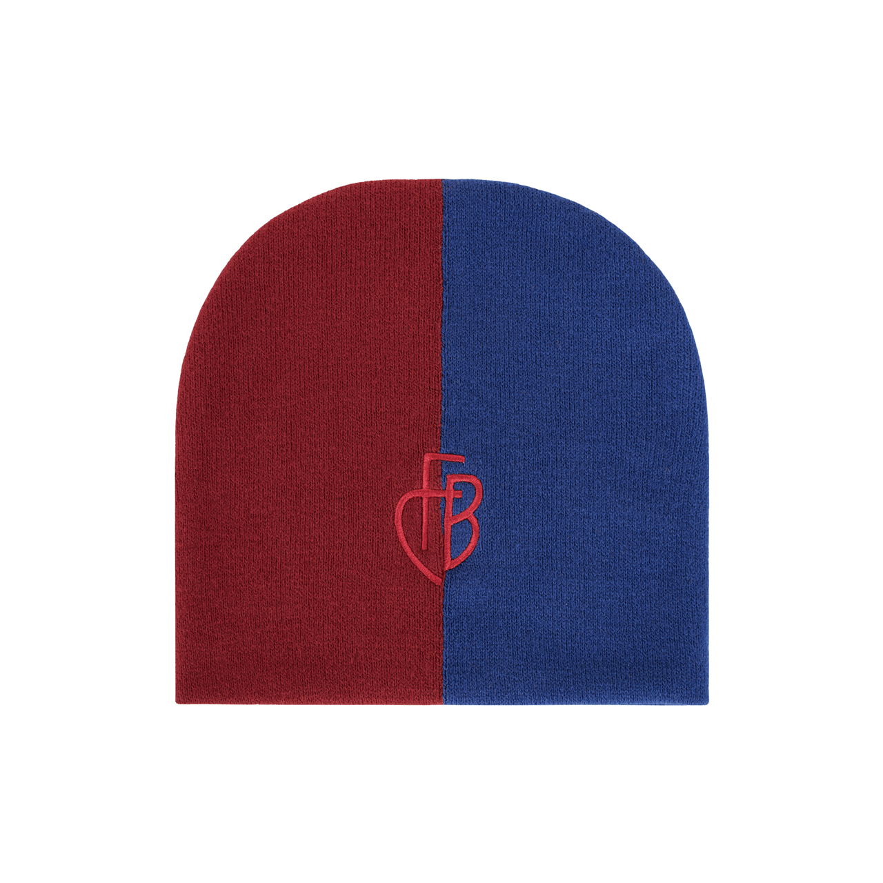 Beanie rotblau FCB