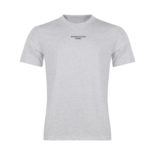 T-Shirt hellgrau Fussballclub Brick