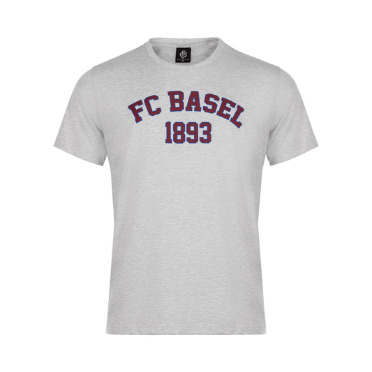 T-Shirt College grau