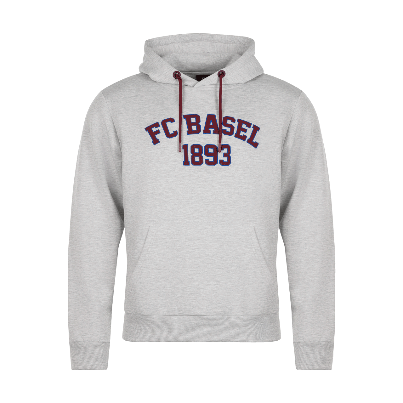 Hoodie College grau
