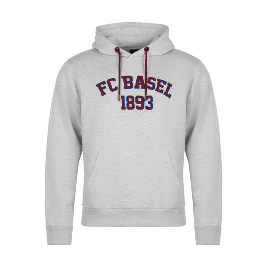 Hoodie College grau