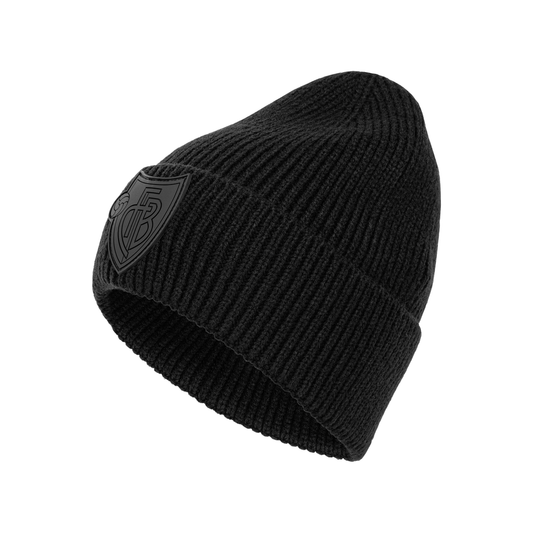 Strickbeanie Black
