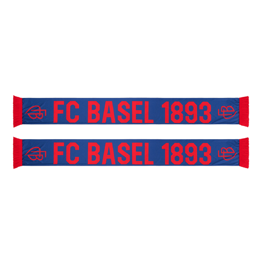 Polyschal FC Basel rotblau