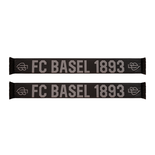 Polyschal FC Basel schwarz