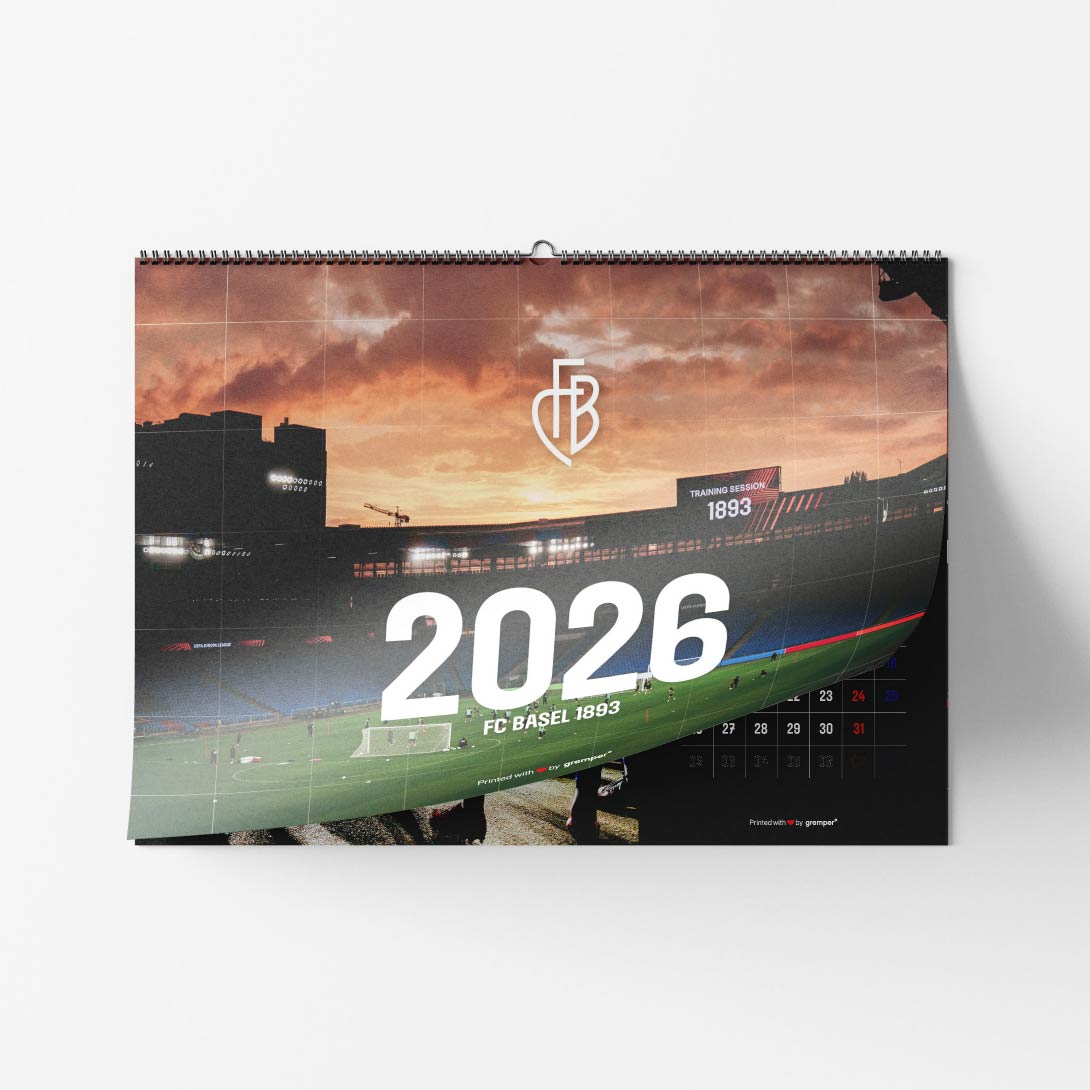 FCB Jahreskalender Herren 2026