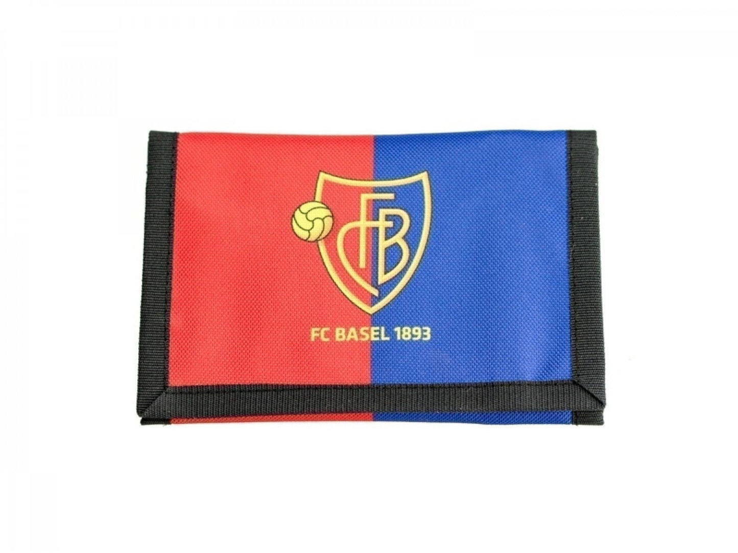 Portemonnaie Nylon rot-blau