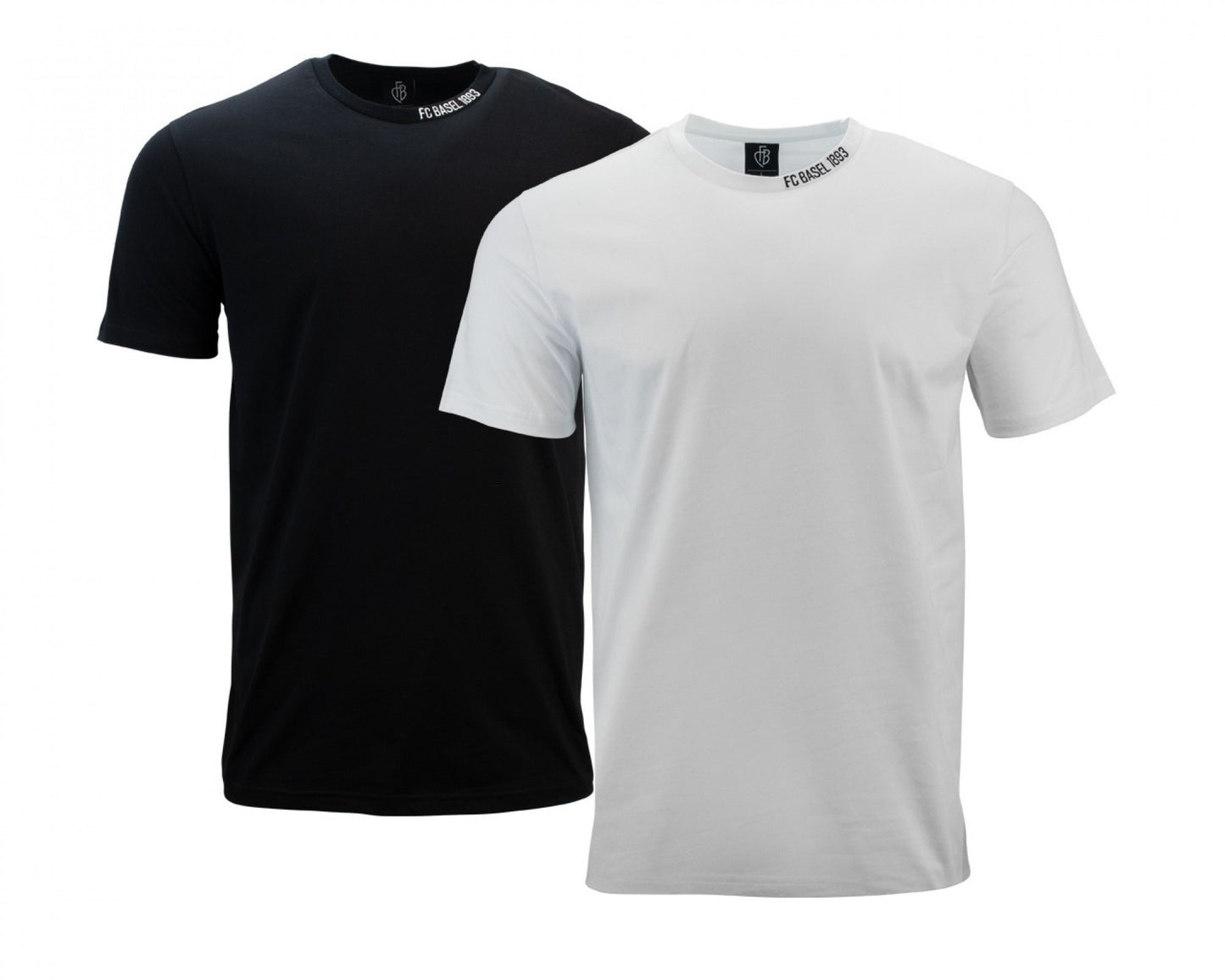 T-Shirt schwarz/weiss Doppelpack