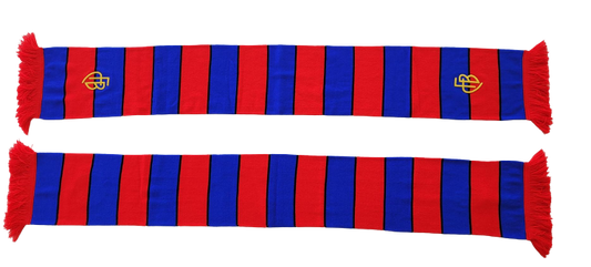 Blockschal mit Monogrammstick
