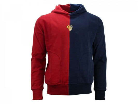 Hoodie Damen rotblau