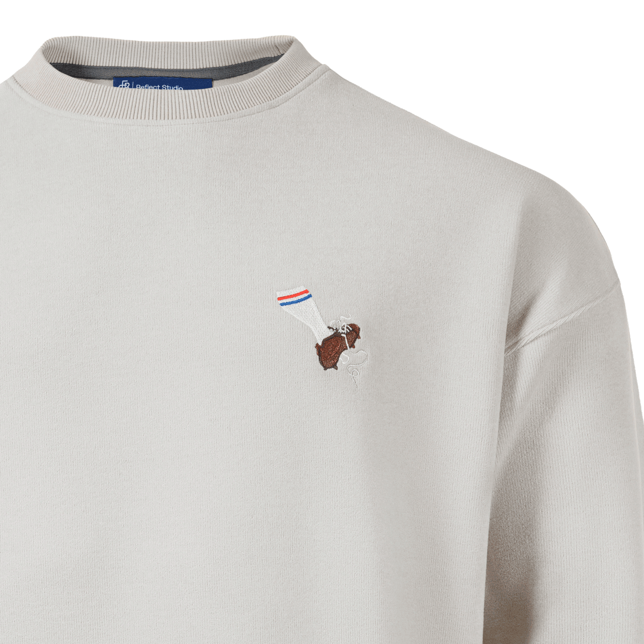 sweater-light-grey-stick-hoodies-&-sweatshirts